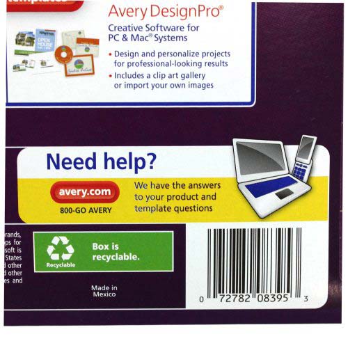 Avery White Name Badge Labels