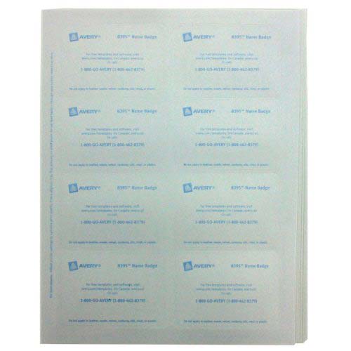 Avery White Name Badge Labels