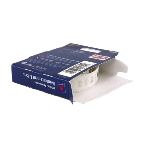 Avery White Self-Adhesive Hole Reinforcements 200pk - 05729 - Clearance Sale
