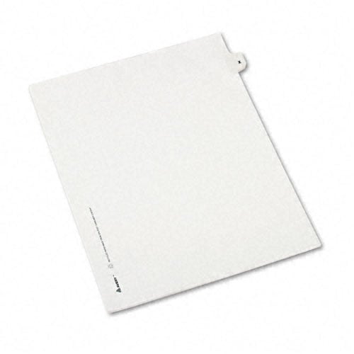 Avery X Individual Legal Index Avery Style Dividers - 01424