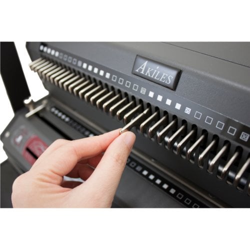 Akiles WireMac-EX 3:1 Pitch Electric Wire Binding Machine w/ Wire Closer