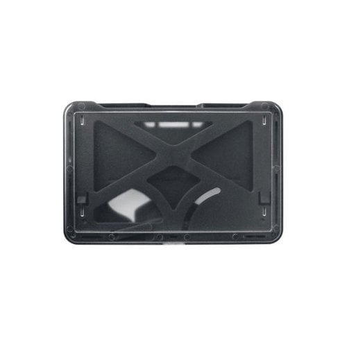 B-Holder 3-Card Rigid Plastic Horizontal ID Badge Holders - 50pk