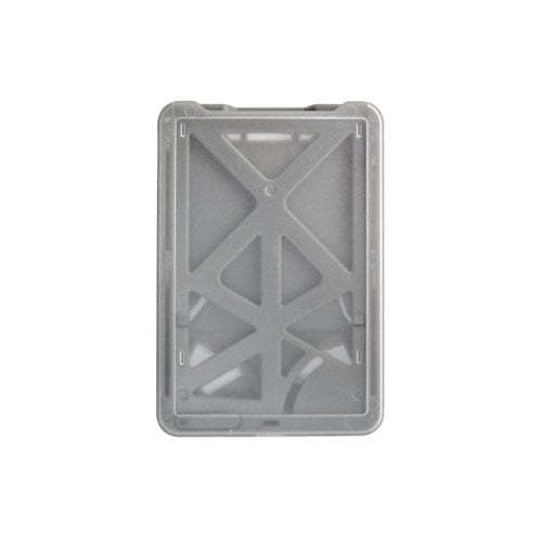 B-Holder 3-Card Rigid Plastic Vertical ID Badge Holders - 50pk
