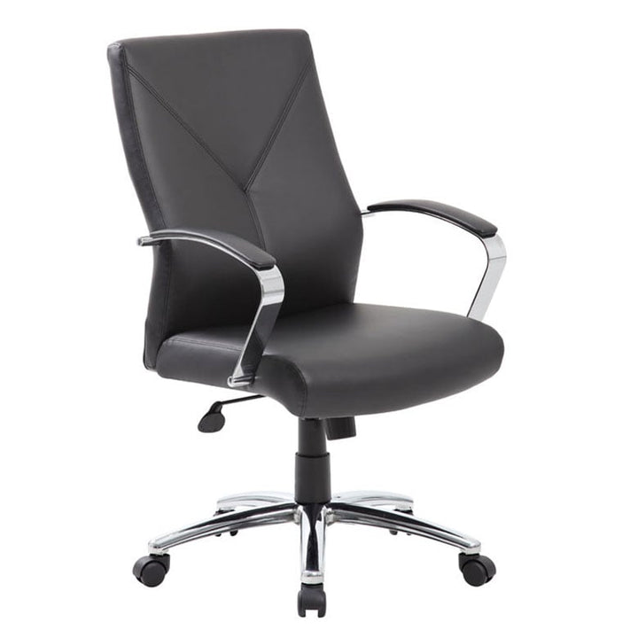 Boss LeatherPlus Executive Office Chair - B10101-BK