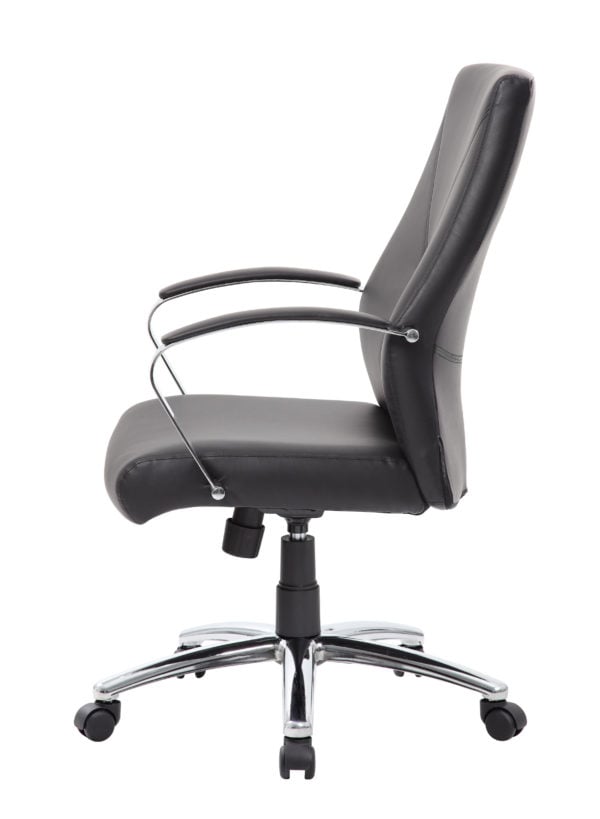 Boss LeatherPlus Executive Office Chair - B10101-BK