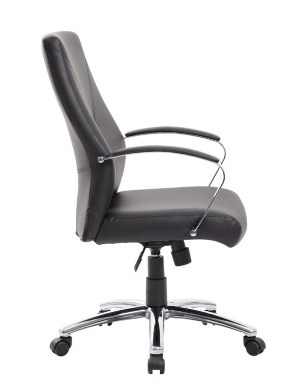 Boss LeatherPlus Executive Office Chair - B10101-BK
