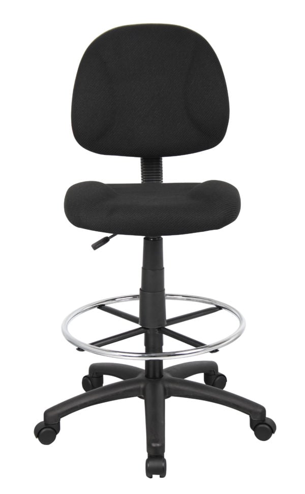 Boss Ergonomic Adjustable Drafting Chair - B1615-BK