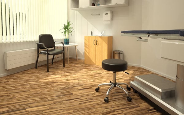Boss Adjustable Antimicrobial Rolling Stool - B240-BK