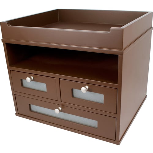 Victor Tidy Tower Desktop Organizer (Mocha Brown) - B5500
