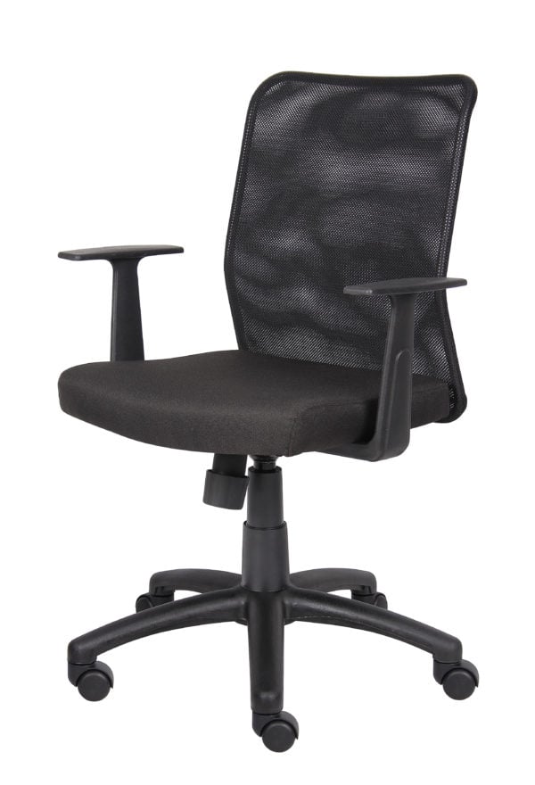 Boss Cool Mesh Office Chair w/ Armrests - B6106
