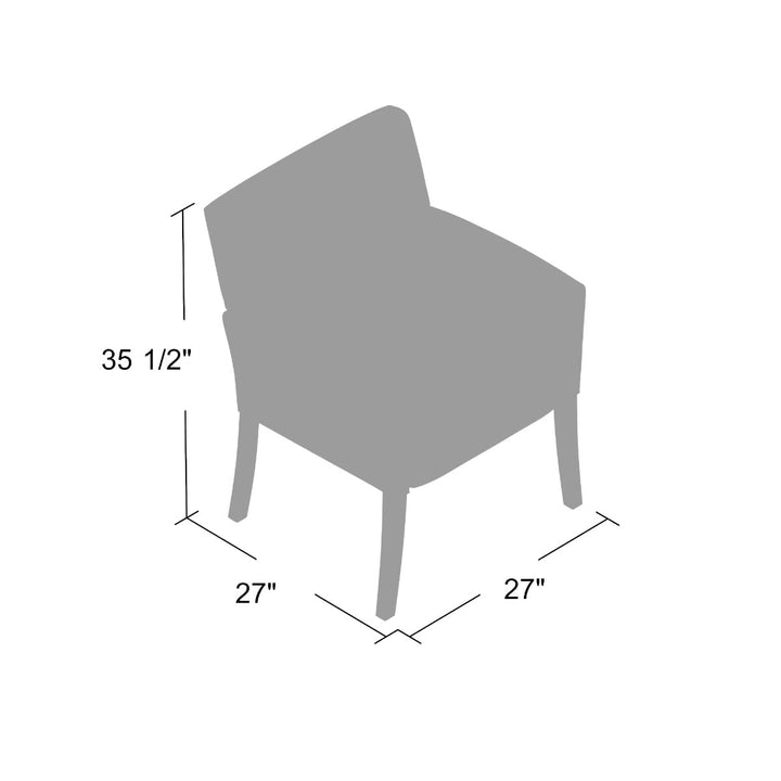 Boss Box Armchair - B639-BK