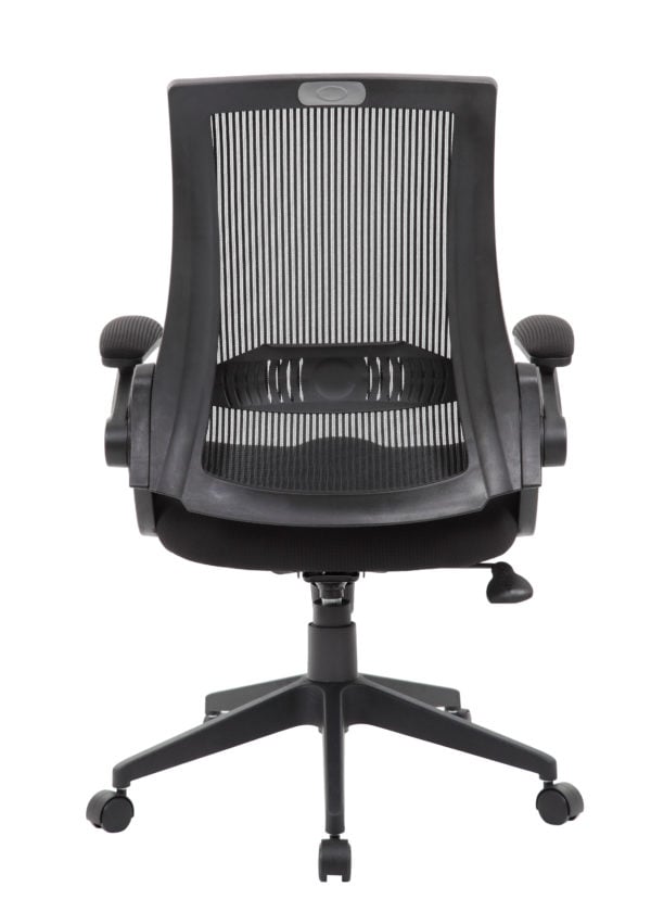 Boss Flip-Arm Office Chair - B6776-BK