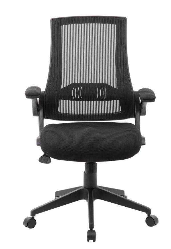 Boss Flip-Arm Office Chair - B6776-BK