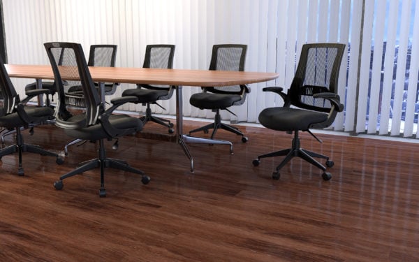Boss Flip-Arm Office Chair - B6776-BK