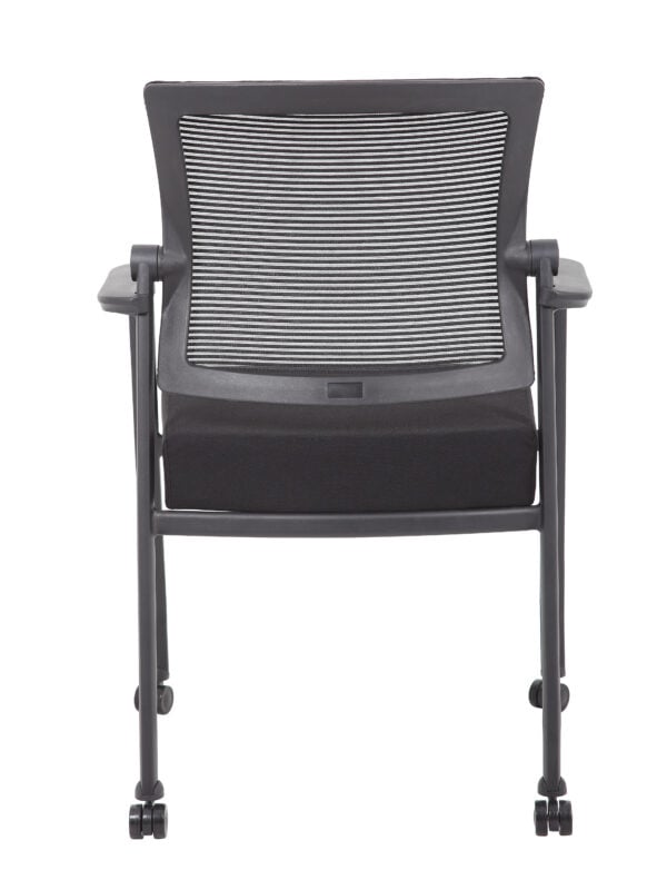 Boss Rolling Mesh Armchair - B6889R-BK