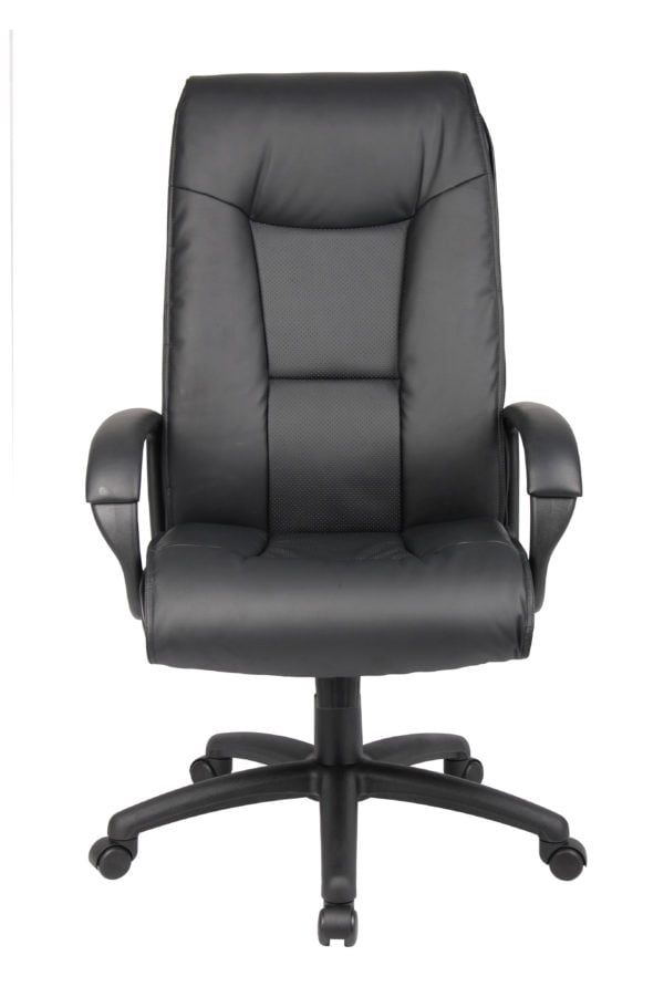Boss LeatherPlus Executive High Back Chair - B7601