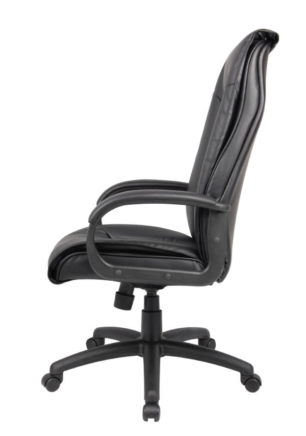 Boss LeatherPlus Executive High Back Chair - B7601