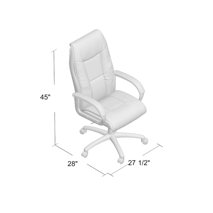 Boss LeatherPlus Executive High Back Chair - B7601