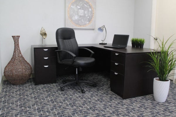 Boss LeatherPlus Ergonomic Office Chair - B8106