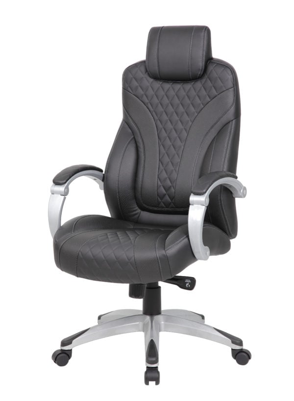 Boss Executive Hinged Arm Office Chair - B8871-BK