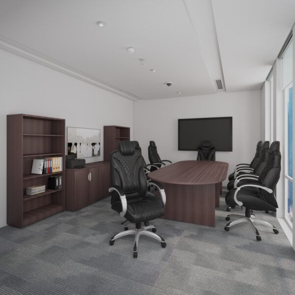 Boss Executive Hinged Arm Office Chair - B8871-BK