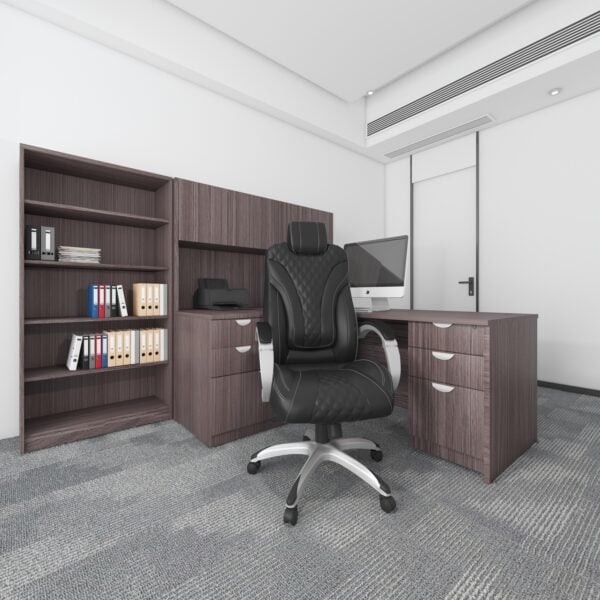 Boss Executive Hinged Arm Office Chair - B8871-BK