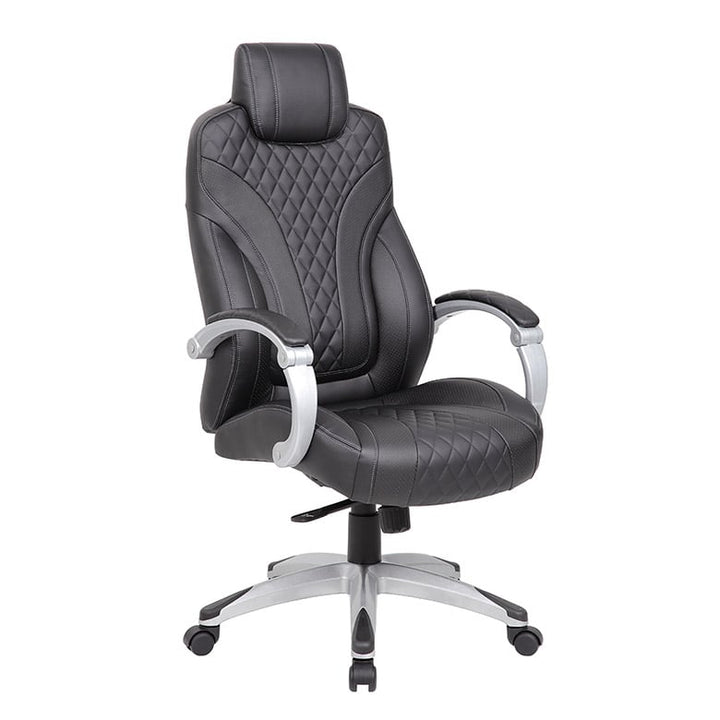 Boss Executive Hinged Arm Office Chair - B8871-BK