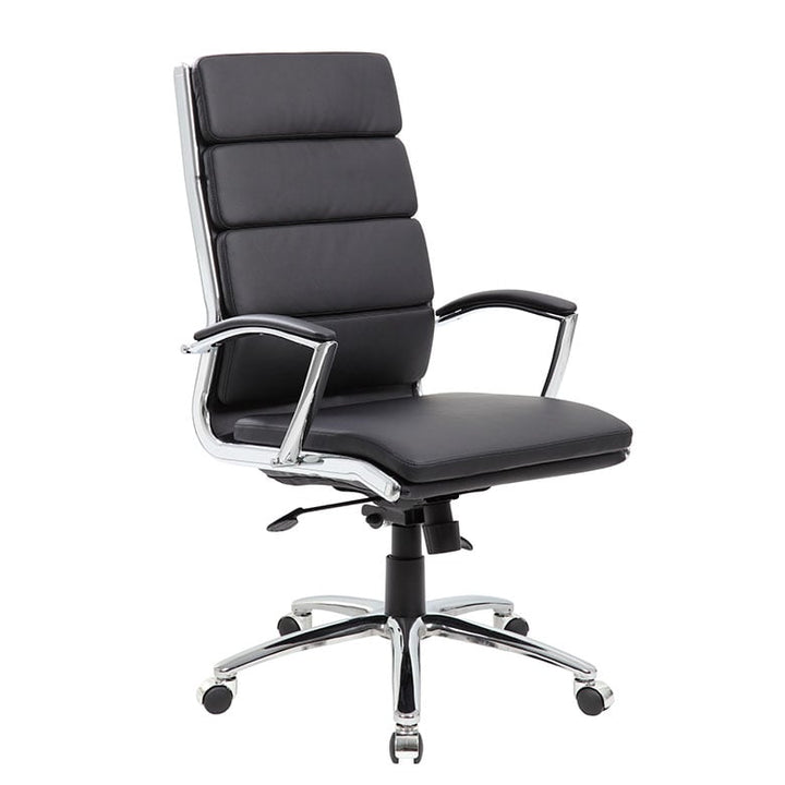 Boss Comfy Executive Chair with Chrome Finish - B9471-BK