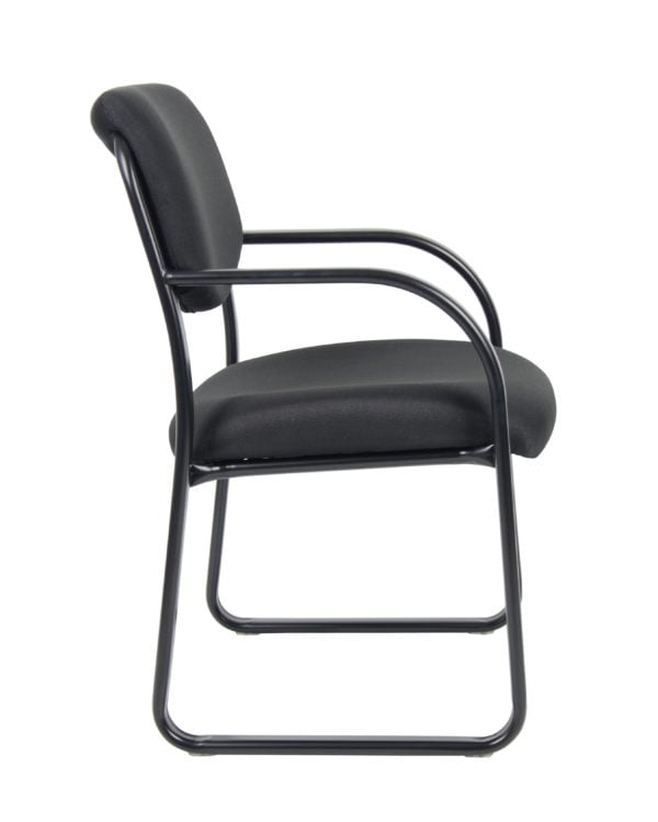Boss Stylish Sled Base Guest Chair - B9521-BK