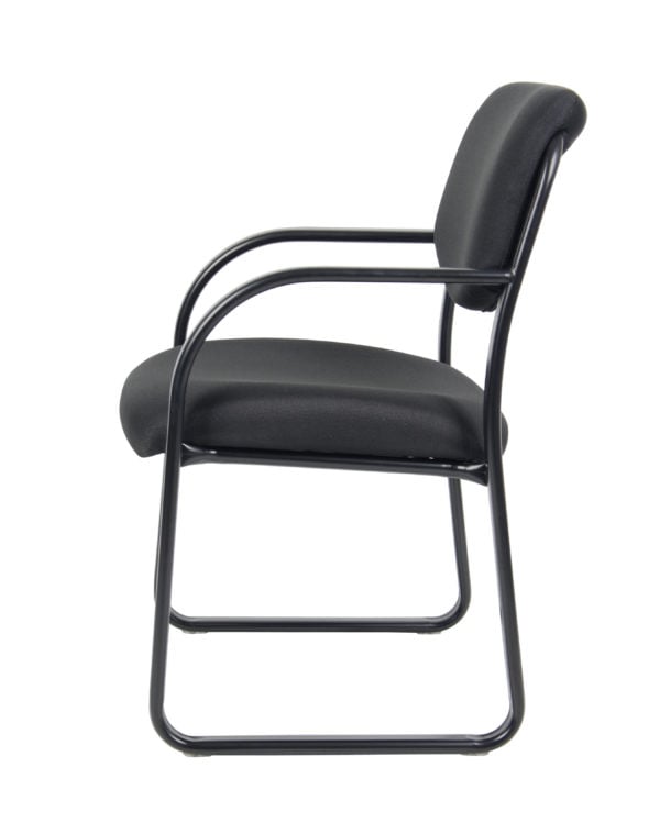 Boss Stylish Sled Base Guest Chair - B9521-BK
