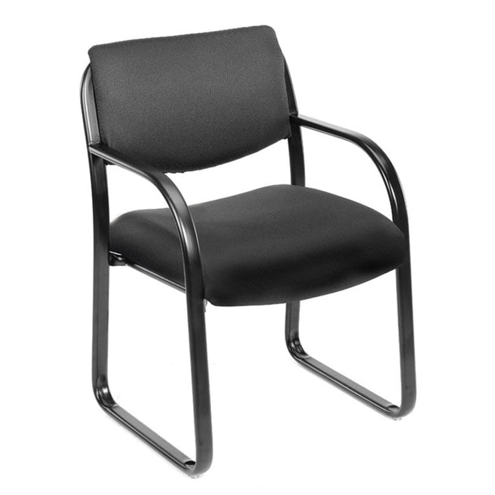Boss Stylish Sled Base Guest Chair - B9521-BK