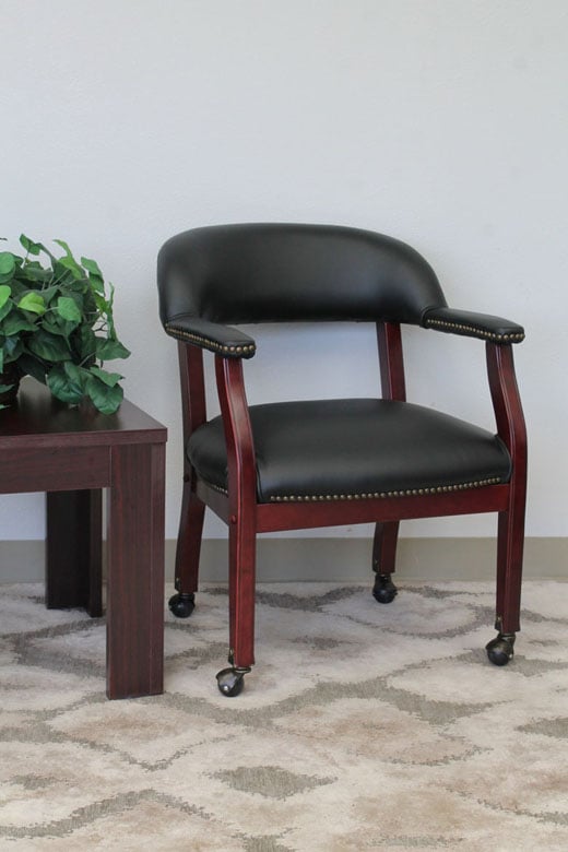 Boss Ivy League Captain's Chair - B9545-BK