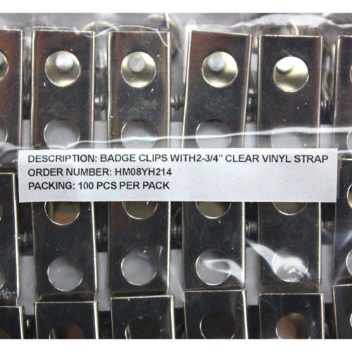 Badge Clip and Mylar Strap - 1122897