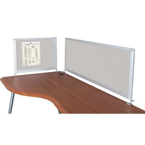 Balt 17" x 32" Pebbles Vinyl Bulletin Board Desktop Privacy Panel