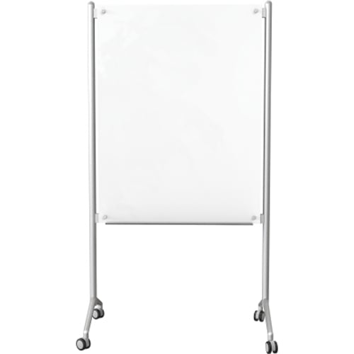 Balt 4' x 3' Enlighten Mobile Non-Magnetic Glass Whiteboard