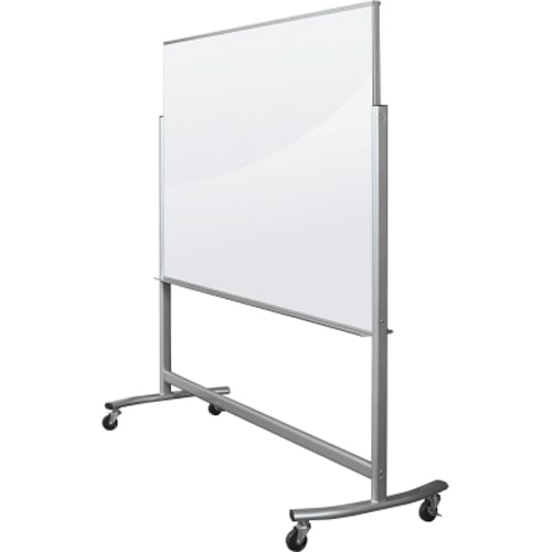 Balt Visionary Move Mobile Magnetic Glass Whiteboard