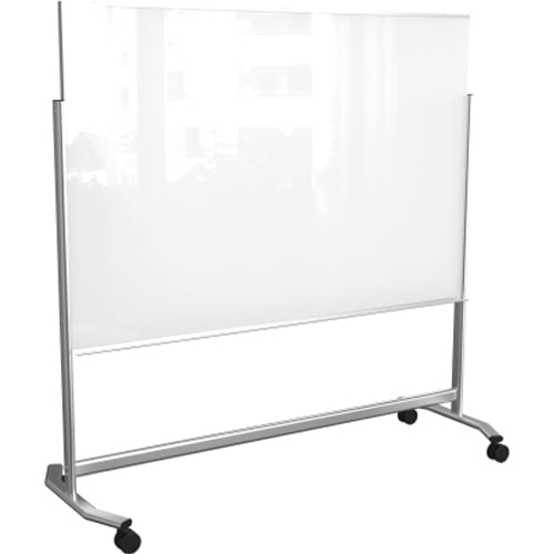 Balt 4' x 6' Visionary Move Mobile Magnetic Glass Whiteboard