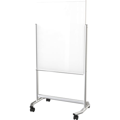 Balt Visionary Move Mobile Magnetic Glass Whiteboard