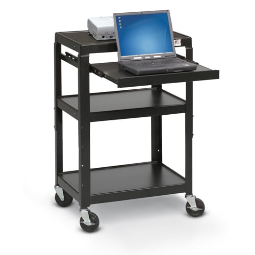 Balt Adjustable Laptop Audio Visual Utility Cart - 89842