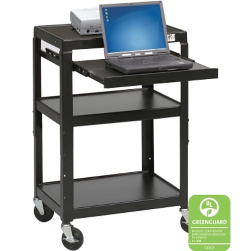 Balt Adjustable Laptop Audio Visual Utility Cart - 89842
