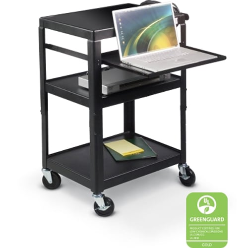 Balt Adjustable Laptop Audio Visual Utility Cart - 89842