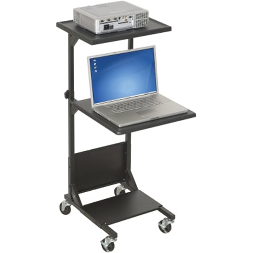 Essentials Adjustable Shelves PBL AV Cart - 81052