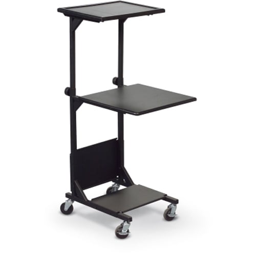 Essentials Adjustable Shelves PBL AV Cart - 81052
