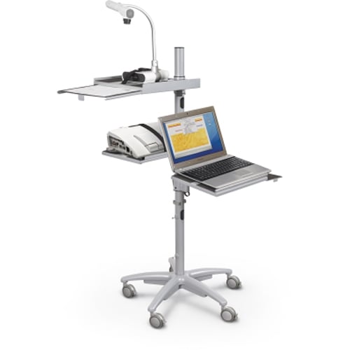 Balt Alpha Cart Adjustable Height Mobile Workstation - 27588