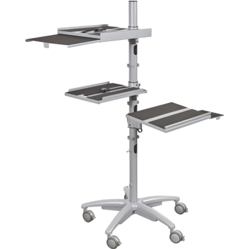 Balt Alpha Cart Adjustable Height Mobile Workstation - 27588