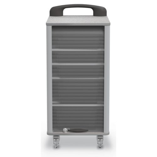 Balt Makerspace 4-Adjustable Shelf Mobile Tub Storage Cart - (37.97"H X 17.01"W)