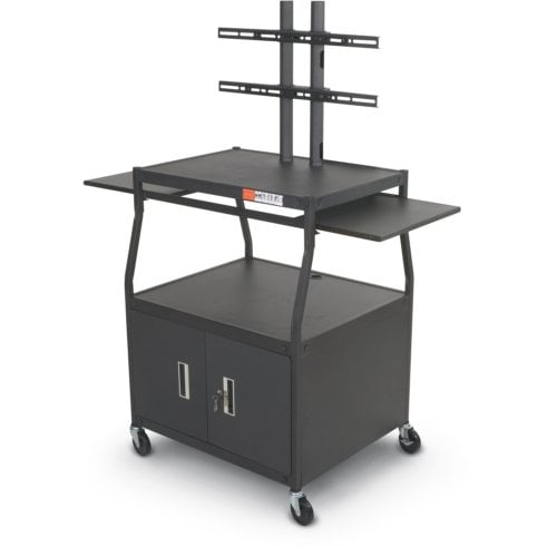 Balt Wide Body Flat Panel TV Cart with Cabinet - 27531M