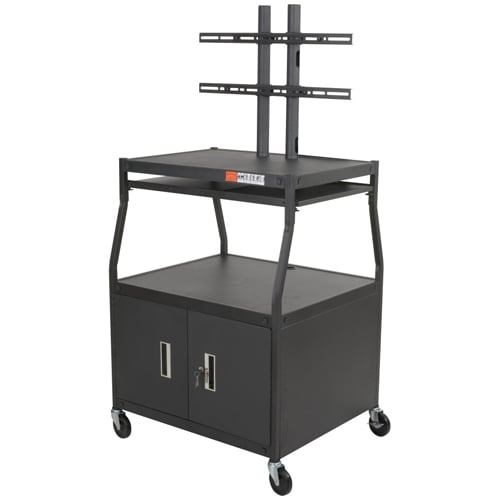 Balt Wide Body Flat Panel TV Cart with Cabinet - 27531M