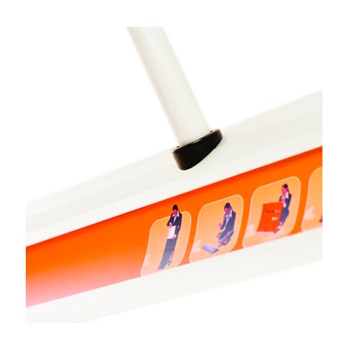 Banner Bug 59.06" x 85.375" Retractable Banner Stand - Silver (Single-Sided)