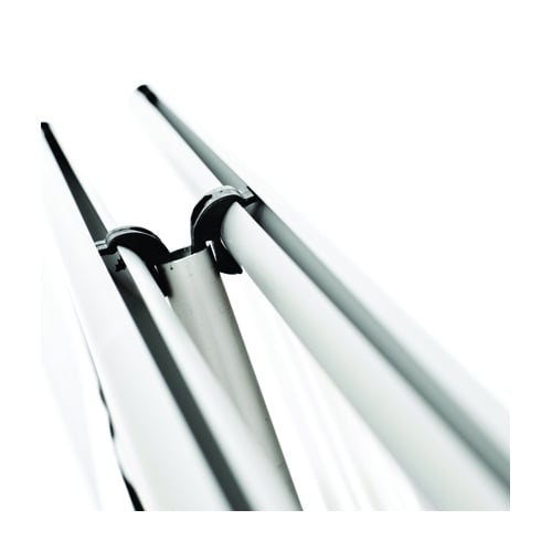Banner Bug 39.375" x 114" Giant Bug Retractable Banner Stand - Silver (Single-Sided)